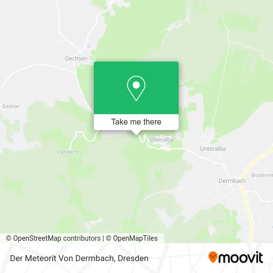 Карта Der Meteorit Von Dermbach