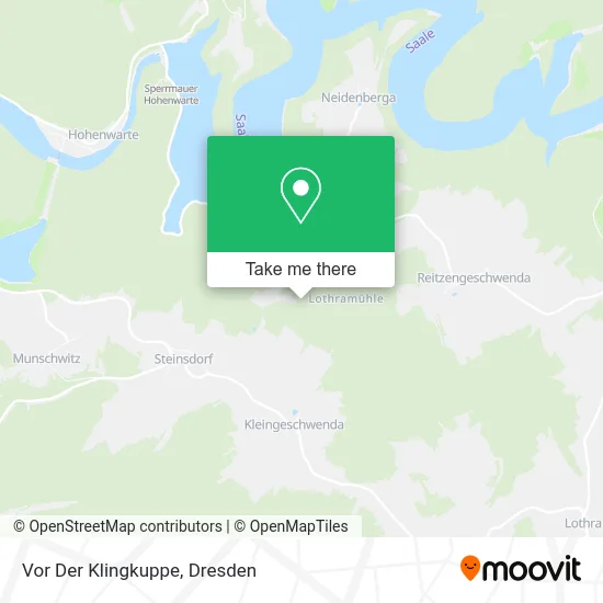 Карта Vor Der Klingkuppe