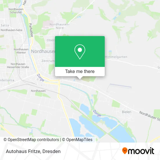 Карта Autohaus Fritze
