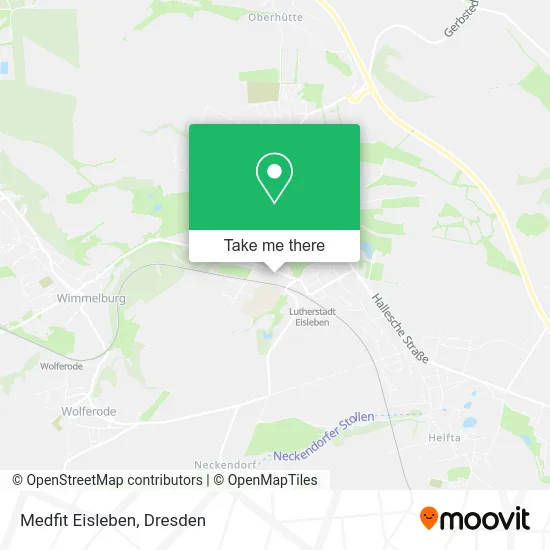 Карта Medfit Eisleben