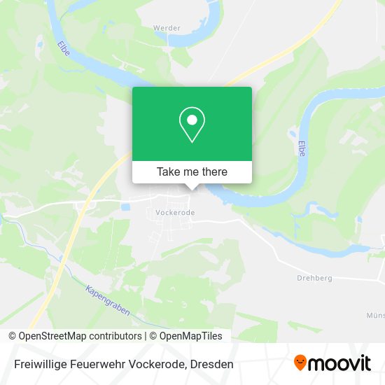 Карта Freiwillige Feuerwehr Vockerode