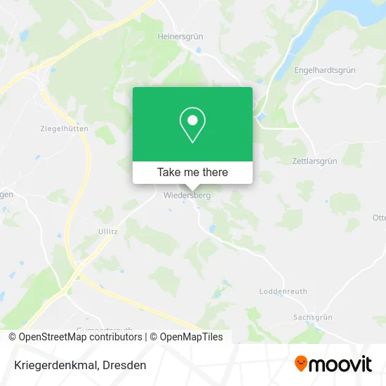 Карта Kriegerdenkmal
