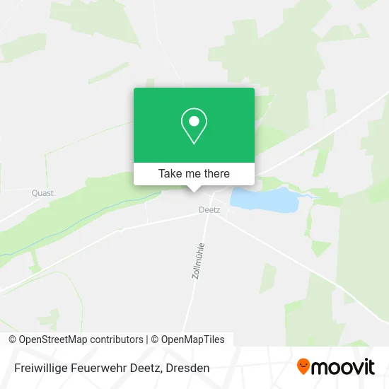 Карта Freiwillige Feuerwehr Deetz