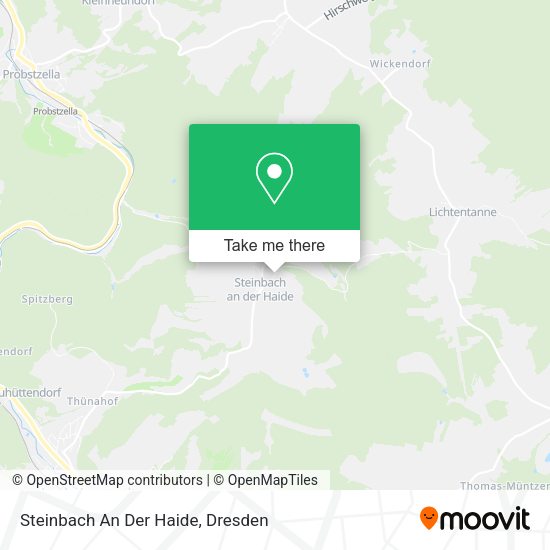 Карта Steinbach An Der Haide