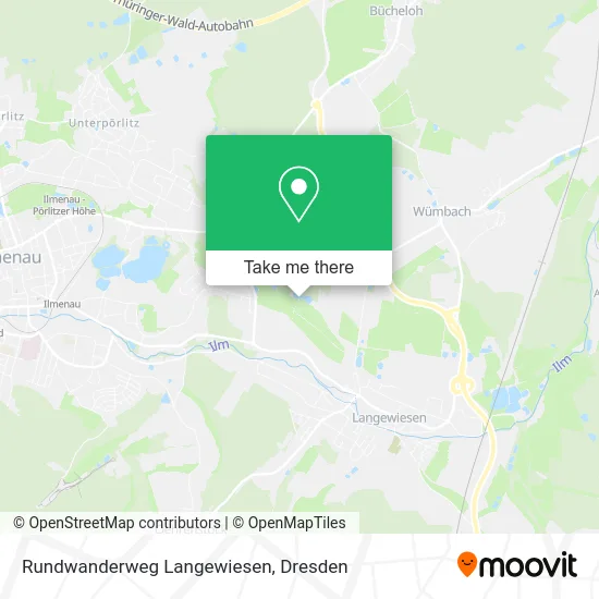 Rundwanderweg Langewiesen map