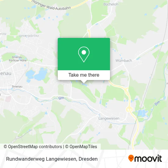 Rundwanderweg Langewiesen map