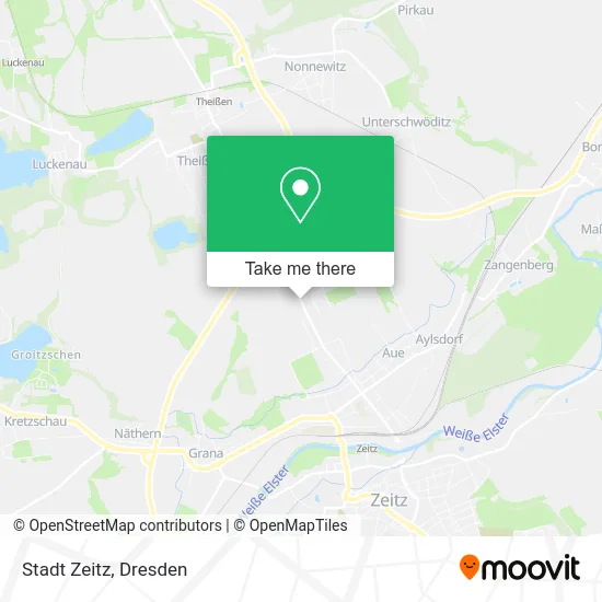 Карта Stadt Zeitz