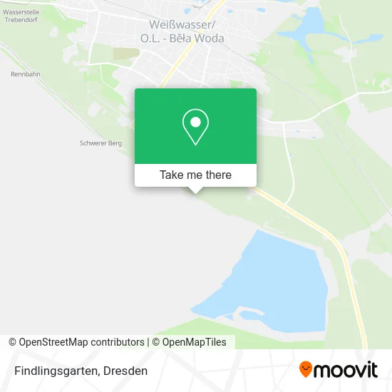 Карта Findlingsgarten