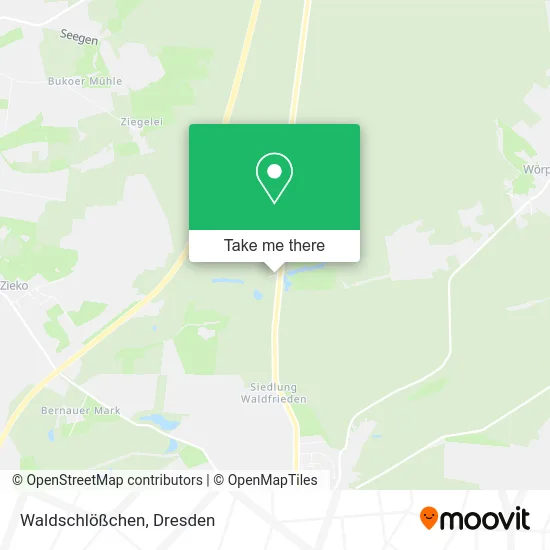 Карта Waldschlößchen