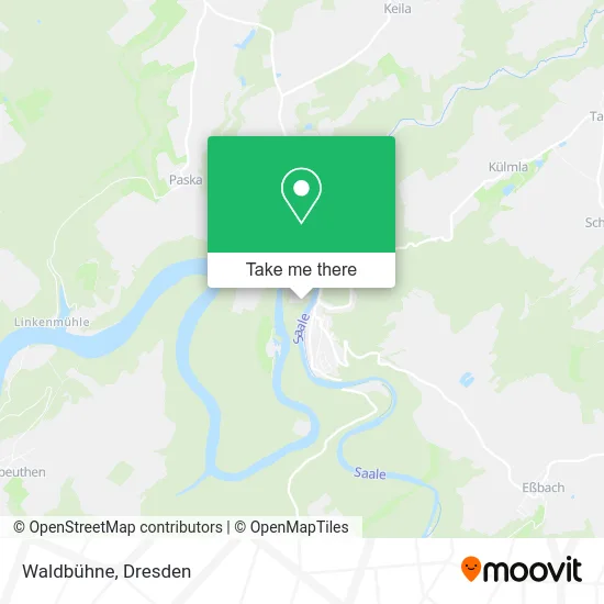 Карта Waldbühne