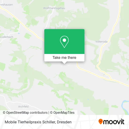 Карта Mobile Tierheilpraxis Schiller