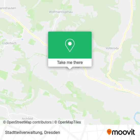 Карта Stadtteilverwaltung