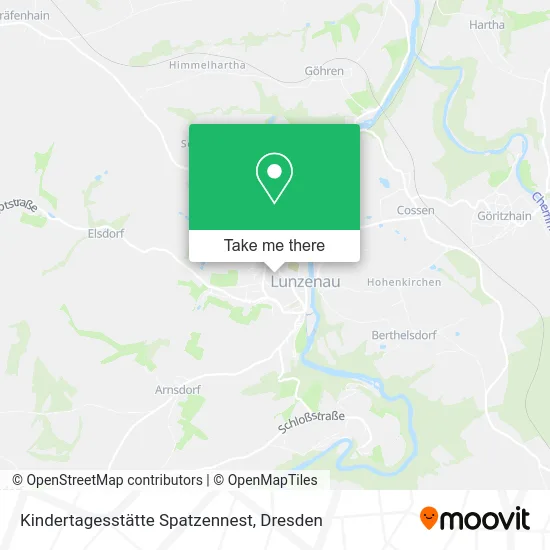Карта Kindertagesstätte Spatzennest