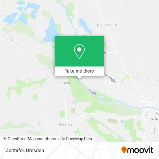 Карта Zeittafel