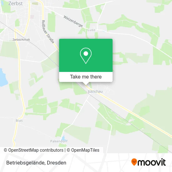 Карта Betriebsgelände