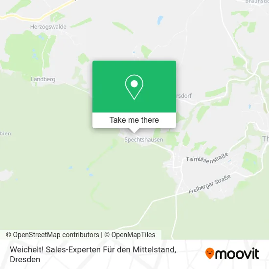 Карта Weichelt! Sales-Experten Für den Mittelstand