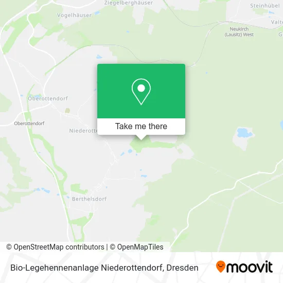 Карта Bio-Legehennenanlage Niederottendorf