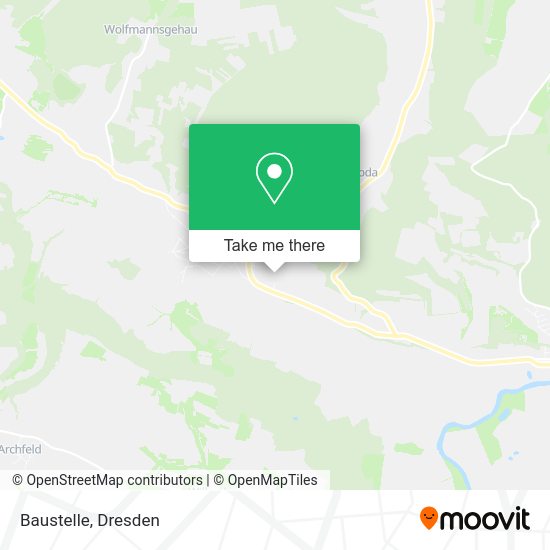 Карта Baustelle