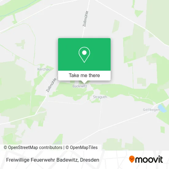 Карта Freiwillige Feuerwehr Badewitz
