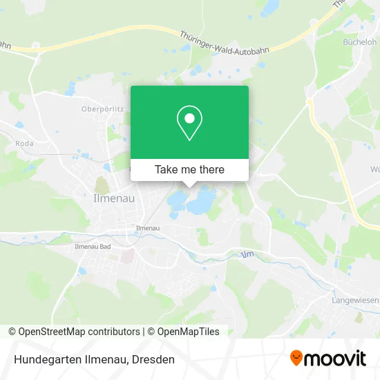 Карта Hundegarten Ilmenau