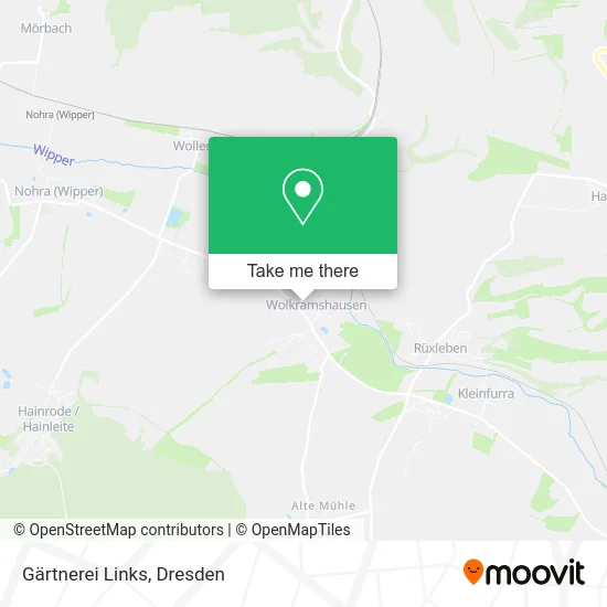 Gärtnerei Links map