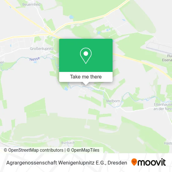 Карта Agrargenossenschaft Wenigenlupnitz E.G.