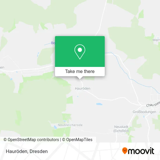 Карта Hauröden