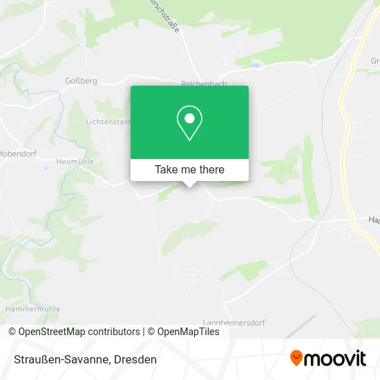 Карта Straußen-Savanne