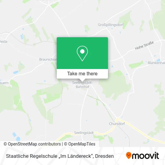 Карта Staatliche Regelschule „Im Ländereck“