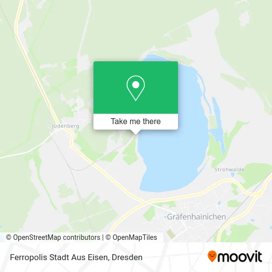 Карта Ferropolis Stadt Aus Eisen