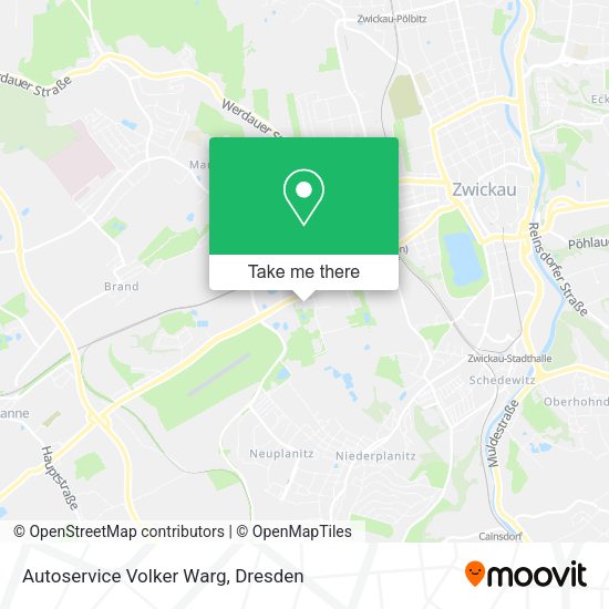 Карта Autoservice Volker Warg