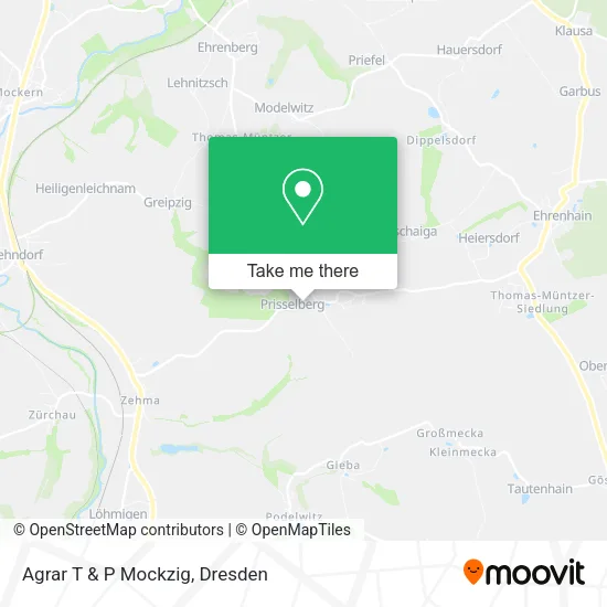 Карта Agrar T & P Mockzig