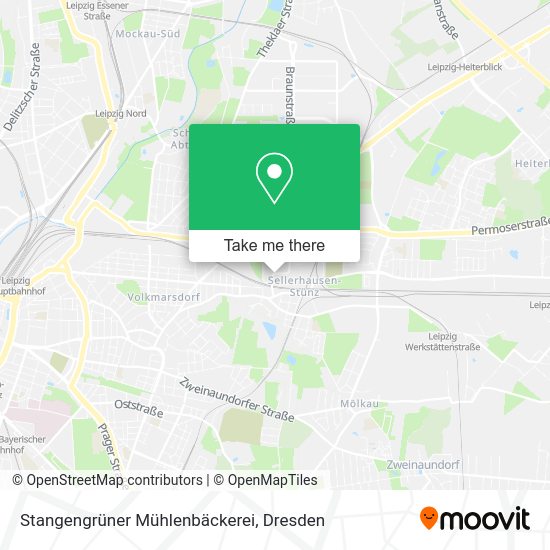 Карта Stangengrüner Mühlenbäckerei