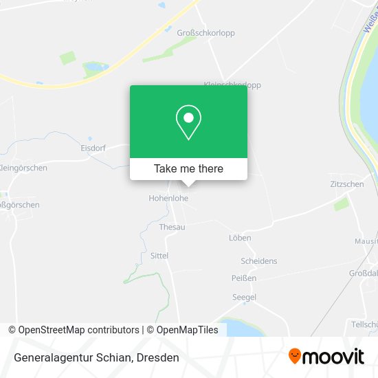 Карта Generalagentur Schian