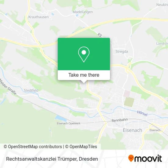 Карта Rechtsanwaltskanzlei Trümper