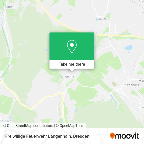 Карта Freiwillige Feuerwehr Langenhain