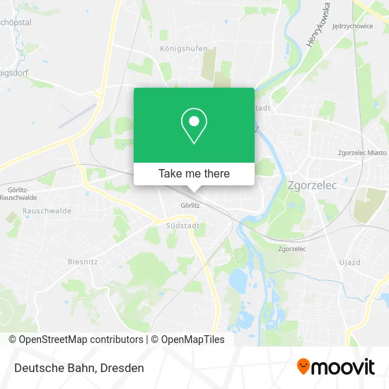 Карта Deutsche Bahn