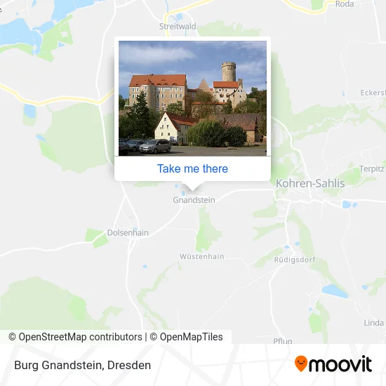 Карта Burg Gnandstein