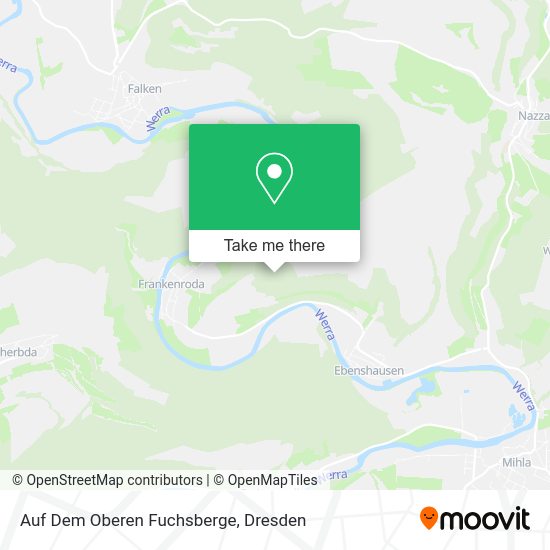 Карта Auf Dem Oberen Fuchsberge