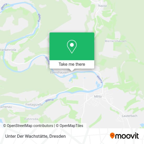 Карта Unter Der Wachstätte