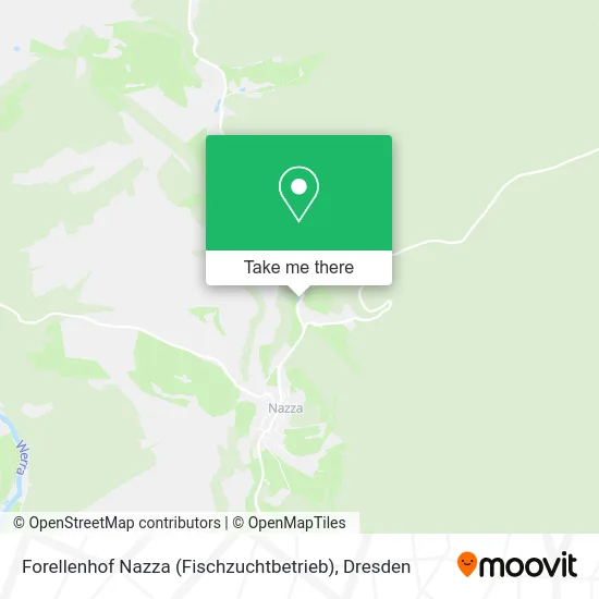 Карта Forellenhof Nazza (Fischzuchtbetrieb)