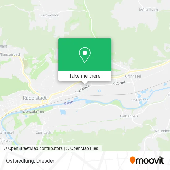 Карта Ostsiedlung