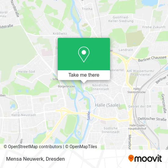 Карта Mensa Neuwerk