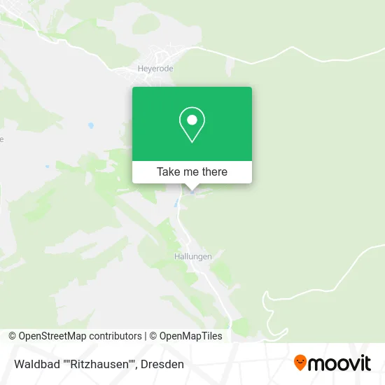 Карта Waldbad ""Ritzhausen""