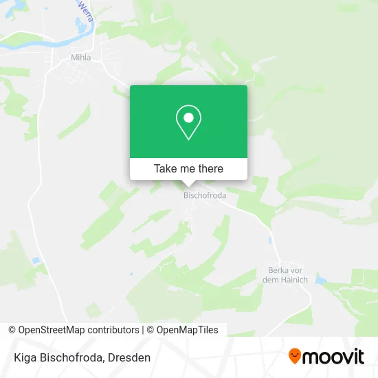 Карта Kiga Bischofroda