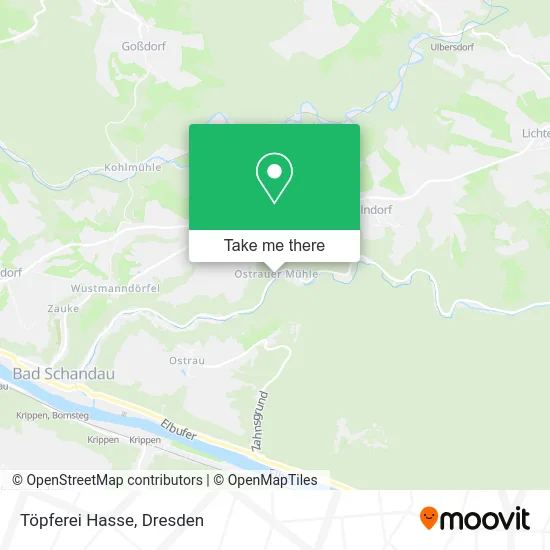 Карта Töpferei Hasse
