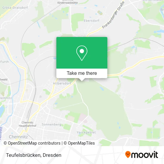 Карта Teufelsbrücken