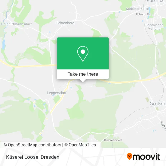 Карта Käserei Loose