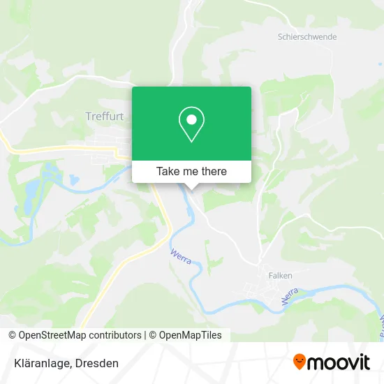 Карта Kläranlage