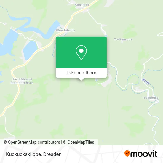 Карта Kuckucksklippe